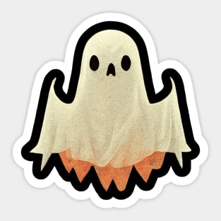 Halloween Ghost Sticker